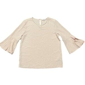 Calvin Klein-Pink-NWOT-women’s bell sleeve top blouse shirt-Size L